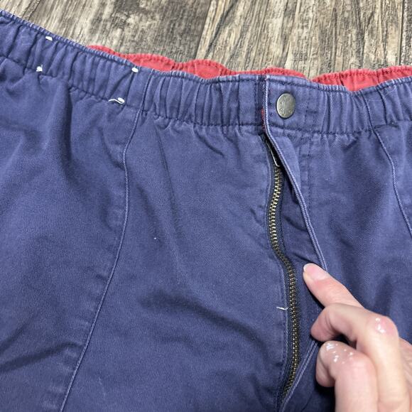 Vintage Polo Ralph Lauren Prep Shorts Mens L Blue Athletic 90’s Y2K Pull On - Picture 3 of 10